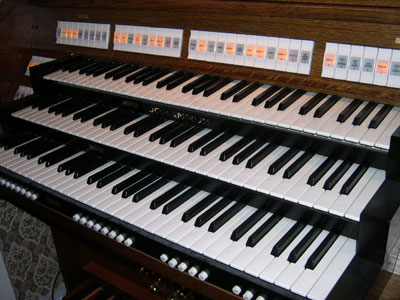 Photo de l'orgue numérique
